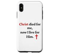 Cristo è morto per me ora vivo per lui Custodia per iPhone XS Max