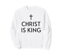 Cristo È RE - Detto Cristiano Religioso Felpa