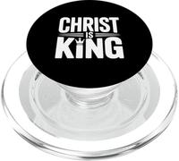 Cristo è Re Fedele Credente Cristiano PopSockets PopGrip per MagSafe