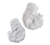 Cristo multiuso in silicone per cottura e sapone, ornamento adatto per forno e frigorifero, decorazione religiosa