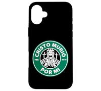 Cristo murió por mí, ahora yo vivo para Él. Custodia per iPhone 16 Plus