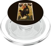 Cristo Pantocratore Gesù Salvatore in trono Christian PopSockets PopGrip per MagSafe