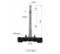 CRISTO PIASTRA FORCELLA RMS HONDA SH 125 125 2001 2004 JF09A