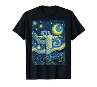 Cristo Redentore Brasile Notte Stellata Art Presente Maglietta