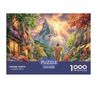 Cristo Redentore_ Brasile Puzzle 1000 Pezzi Jigsaw Puzzle Ad Alta Difficoltà Regali Per Adulti E Adolescenti Home Giochi 52x38cm/1000pcs