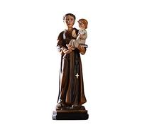 Cristo San Giuseppe con Statue Infantile Gesù premuroso per Bambini Scultura di figurina Cappella Decorazione Ornamento Bibbia Bibbia Resina Religiosa cattolica, Collezione Artistica D, Collezione
