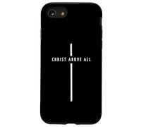 Cristo sopra ogni croce - fede cristiana minimalista Custodia per iPhone SE (2020) / 7/8