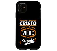 Cristo viene pronto Spanish Bible Verses in Spanish Tee Custodia per iPhone 11