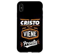 Cristo viene pronto Spanish Bible Verses in Spanish Tee Custodia per iPhone XS Max