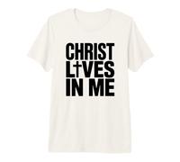 Cristo Vive in Me Cristiano Maglietta Premium