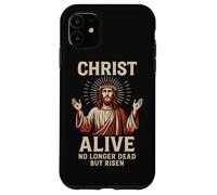 Cristo vivo non più morto ma risorto Gesù Ressurection Art Custodia per iPhone 11