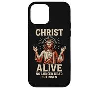 Cristo vivo non più morto ma risorto Gesù Ressurection Art Custodia per iPhone 12 mini