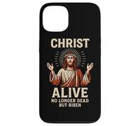 Cristo vivo non più morto ma risorto Gesù Ressurection Art Custodia per iPhone 13