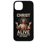 Cristo vivo non più morto ma risorto Gesù Ressurection Art Custodia per iPhone 14 Plus