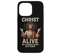 Cristo vivo non più morto ma risorto Gesù Ressurection Art Custodia per iPhone 14 Pro Max