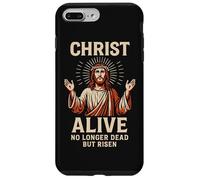 Cristo vivo non più morto ma risorto Gesù Ressurection Art Custodia per iPhone 7 Plus/8 Plus