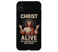 Cristo vivo non più morto ma risorto Gesù Ressurection Art Custodia per iPhone XS Max