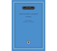 Cristoforo Landino Poems (Copertina rigida) I Tatti Renaissance Library