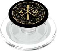 Cristogramma Chi Rho Alpha e Omega Cristo Gesù PopSockets PopGrip per MagSafe