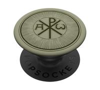 Cristogramma Chi-Rho Gesù Cristo XP Cristiano ortodosso PopSockets PopGrip Adesivo