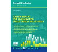 Criteri pratici per la redazione delle tabelle millesimali