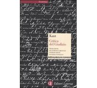 Critica del Giudizio - [Gius. Laterza & Figli]