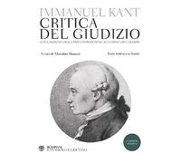 Critica del giudizio. Testo tedesco a fronte