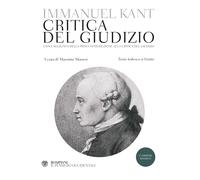 Critica del giudizio. Testo tedesco a fronte - Kant Immanuel