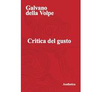 Critica Del Gusto - - 2024