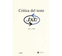 Critica del testo (2018). Vol. 2