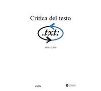 Critica del testo (2020). Vol. 23/2