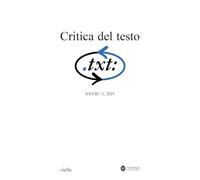 Critica del testo (2025) (Vol. 1)