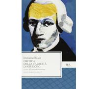 Libri Immanuel Kant - Critica Della Capacita Di Giudizio