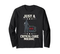 Critical Care Paramedic Advanced EMT Als Identità Maglia a Manica