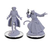 Critical Role Miniatura non dipinta Lucien Tavelle & Cree Deeproots