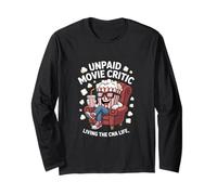 Critico cinematografico Non retribuito Che Vive L'Arte Maglia a Manica
