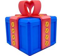 critigulf 8 cm fastidiosi regali di Natale per bambini divertente scatola regalo per soldi. Grande custodia per scherzi gag con viti. Adatto per San Valentino, Pasqua, pesce d'aprile, compleanno