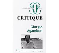 Critique 836-837 Giorgio Agamben