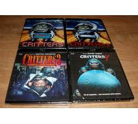 Critters 1 2 3 4 Collezione Blu-Ray Nuovo Sigillato Terrore Regione A-B-C
