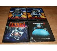 Critters 1 2 3 4 Collezione Blu-Ray Nuovo Sigillato Terrore Regione A-B-C