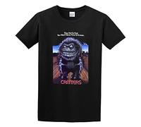 Critters Horror Movie T-Shirt Man's Fashion Black Unisex Tees M