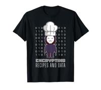 Crittografia Ricette Cyber Security Coder Chef Data Analyst Maglietta