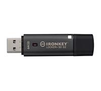 Kingston Ironkey Locker+ 50 G2 64GB Encrypted USB Drive | FIPS 197 | Protezione AES-XTS | Sicurezza multi-password | USB 3.2 Gen 1 | IKLP50G2/64GB