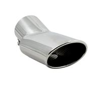 CRJIMX 1 Pezzo Per Toyota Per Sienna XL30 2011-2023 Tubo Di Scarico In Acciaio Inossidabile Silenziatore Terminale Accessori Per Gola Posteriore Auto(Argento)