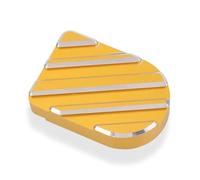 CRJIMX Accessori Moto Freni Posteriori CNC Pedali Leve Piastra Poggiapiedi Estensione Per MT03 MT-03 MT-25 MT25 MT 03 25 2015-2023(Oro)