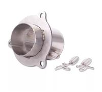 CRJIMX Adattatore Di Scarico Per Moto CB400 ZRX400 Riduttore Tubo Di Collegamento Tubo Di Scarico In Acciaio Inox Adattatore Da 51 Mm
