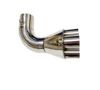 CRJIMX Adattatore Per Tubo Di Scarico In Acciaio Inox Per B&MW K75 K100 K100RS K1100 Accessori Per Collettori 4 In 1(90 degrees)