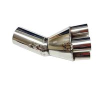 CRJIMX Adattatore Per Tubo Di Scarico In Acciaio Inox Per B&MW K75 K100 K100RS K1100 Accessori Per Collettori 4 In 1(35 degrees)