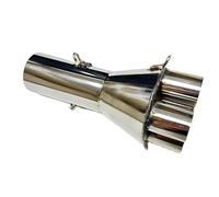 CRJIMX Adattatore Per Tubo Di Scarico In Acciaio Inox Per B&MW K75 K100 K100RS K1100 Accessori Per Collettori 4 In 1(0 degrees)