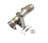 CRJIMX Adattatore Per Tubo Di Scarico Slip-On Connettore Per Tubo Di Scarico Centrale Per XADV XADV750 X-ADV750 X-ADV 750 2017 2018 2019 2020 2021